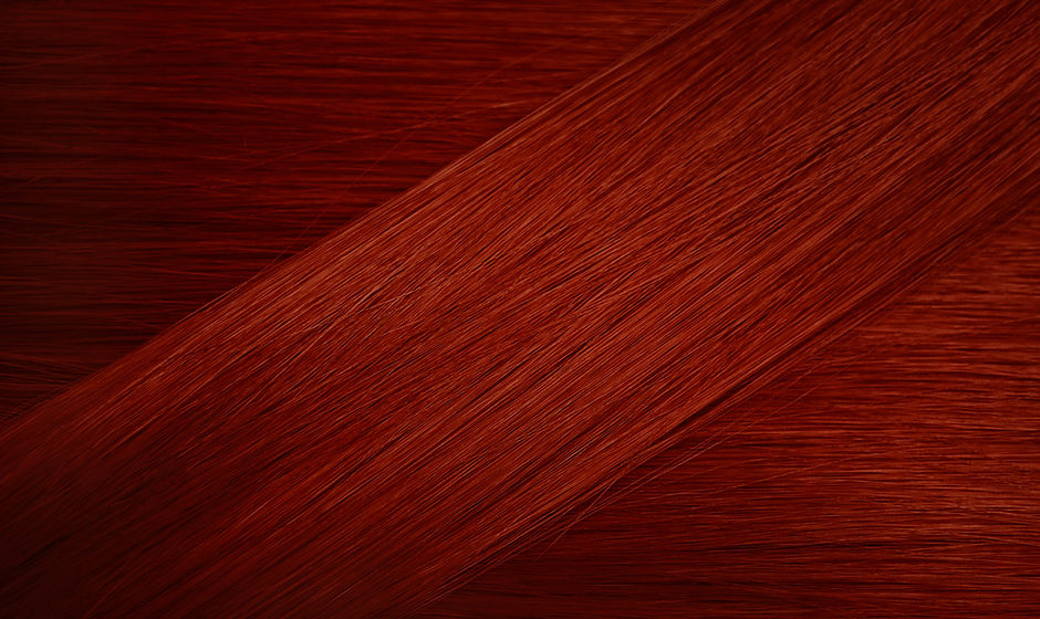 Dark Copper Hair Sample