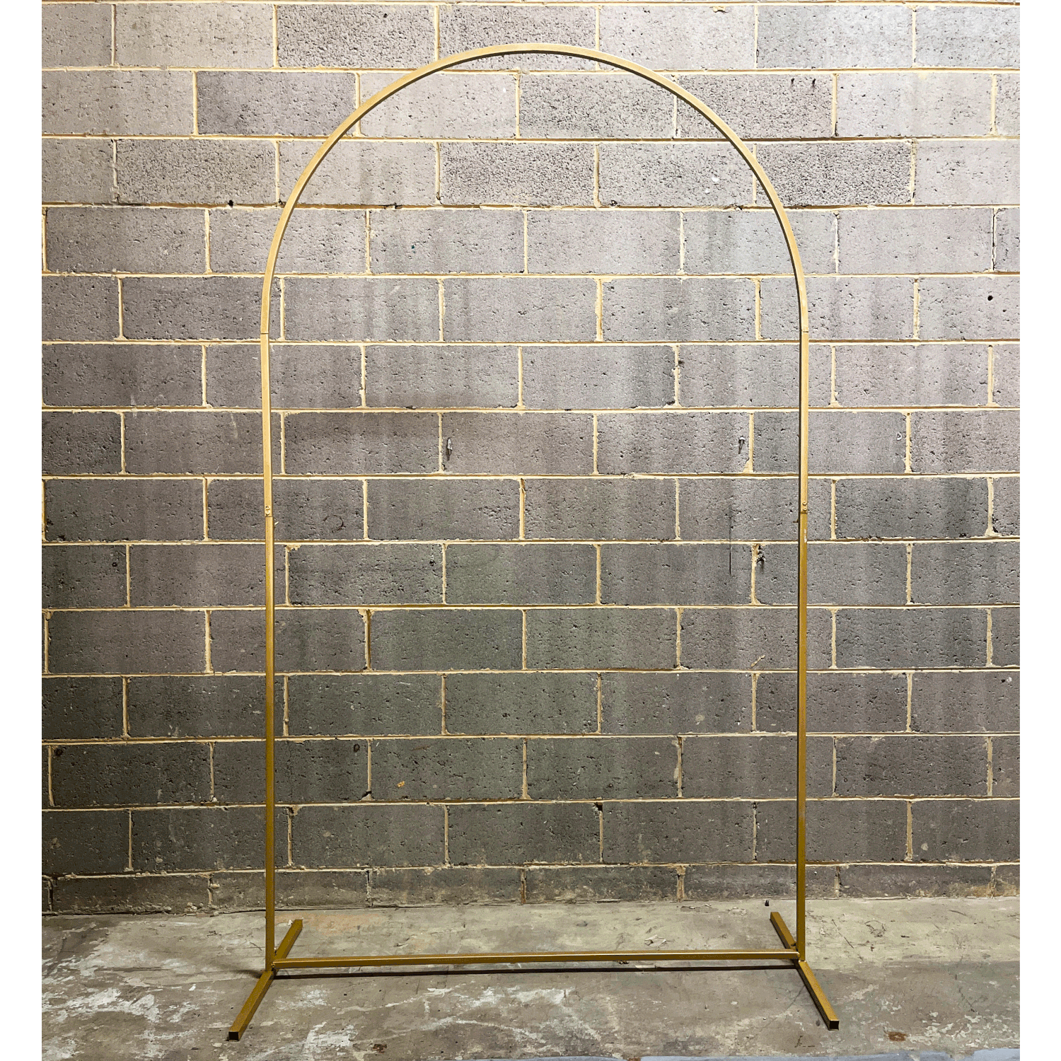 Hollow Gold Arch Frame
