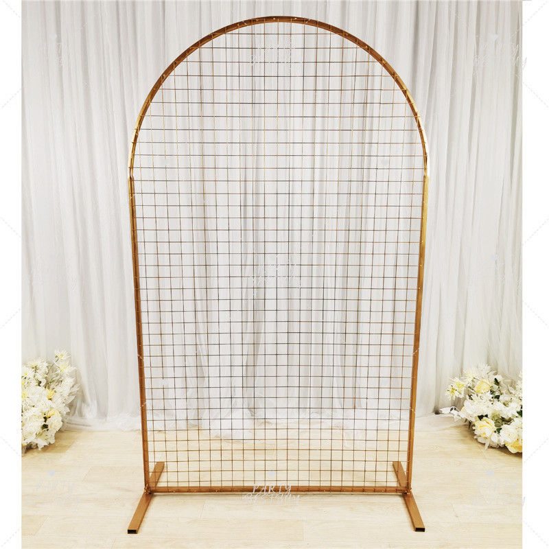 Gold Mesh Arch