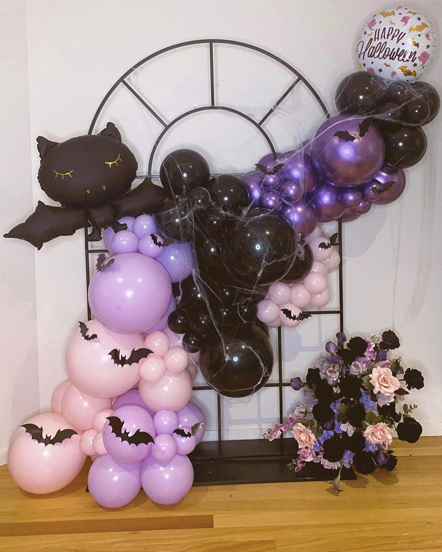 Black French Window Arch