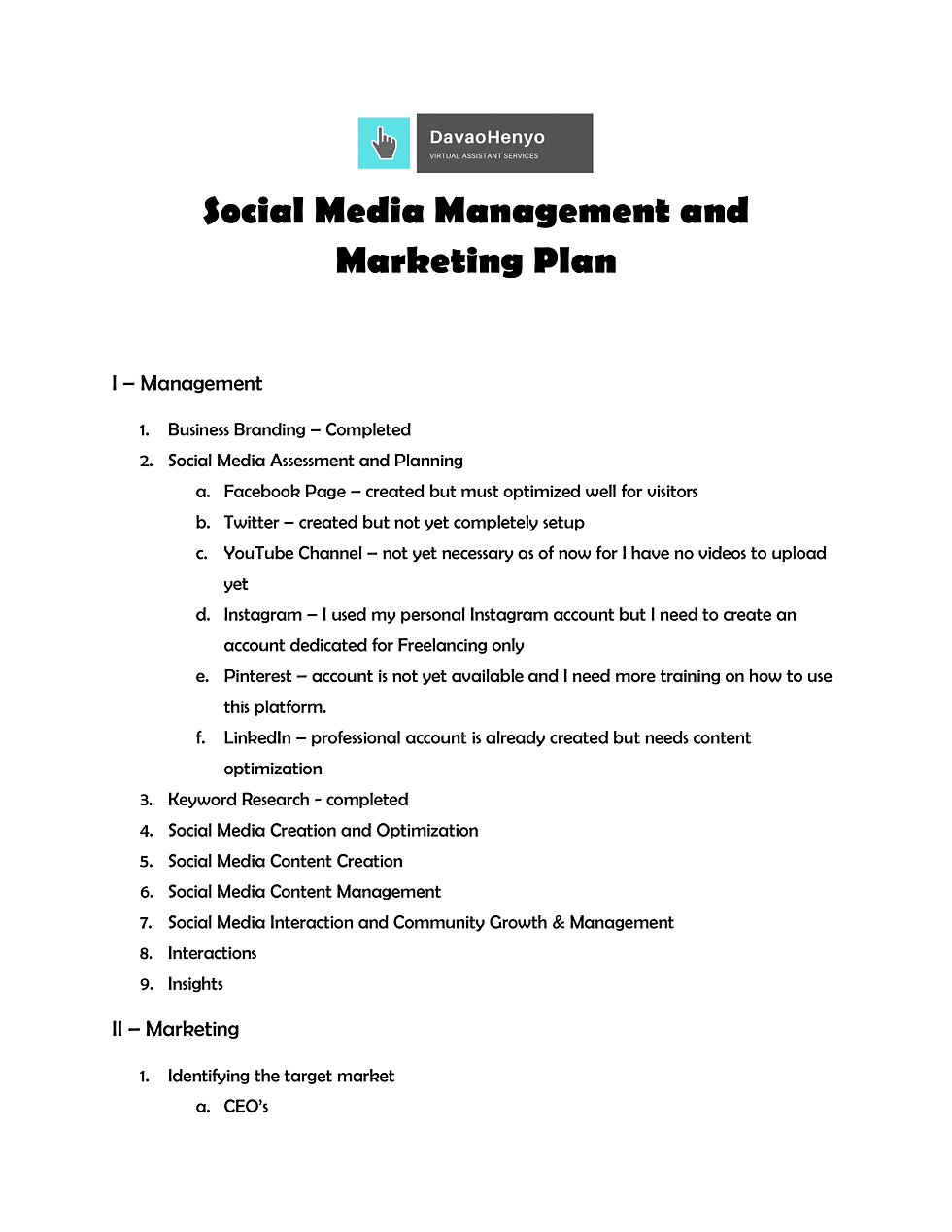 Keen Buliag - SMM Plan-1