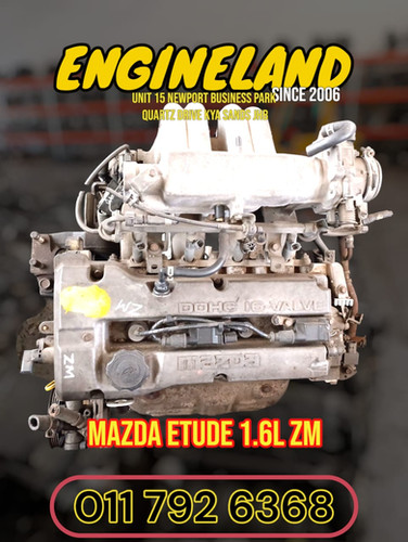 M15 Mazda Etude 1.6L ZM Engine for Sale - Engineland