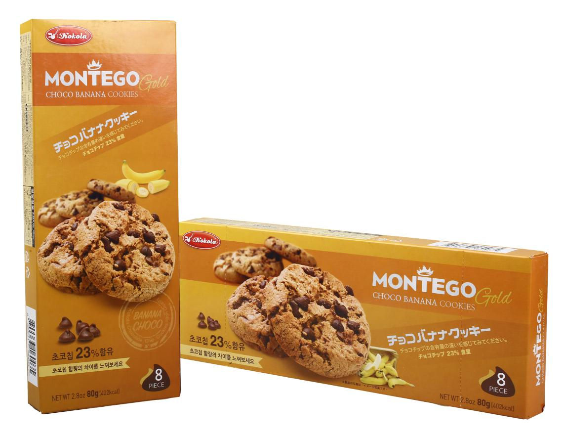 Montego Gold Choco Banana 80g