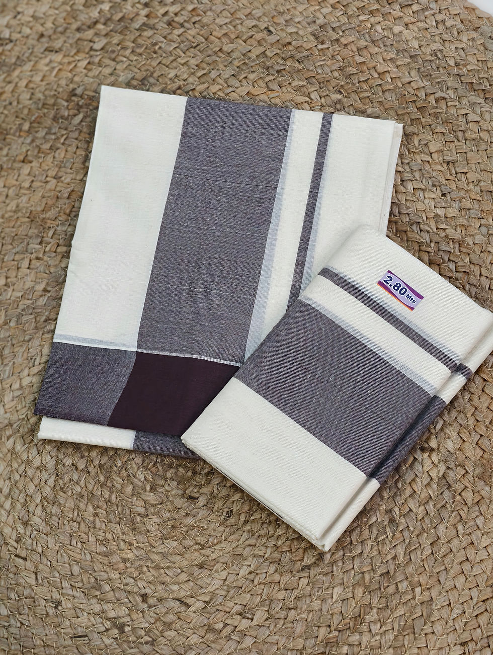 Thumbnail: Soft cotton set mundu