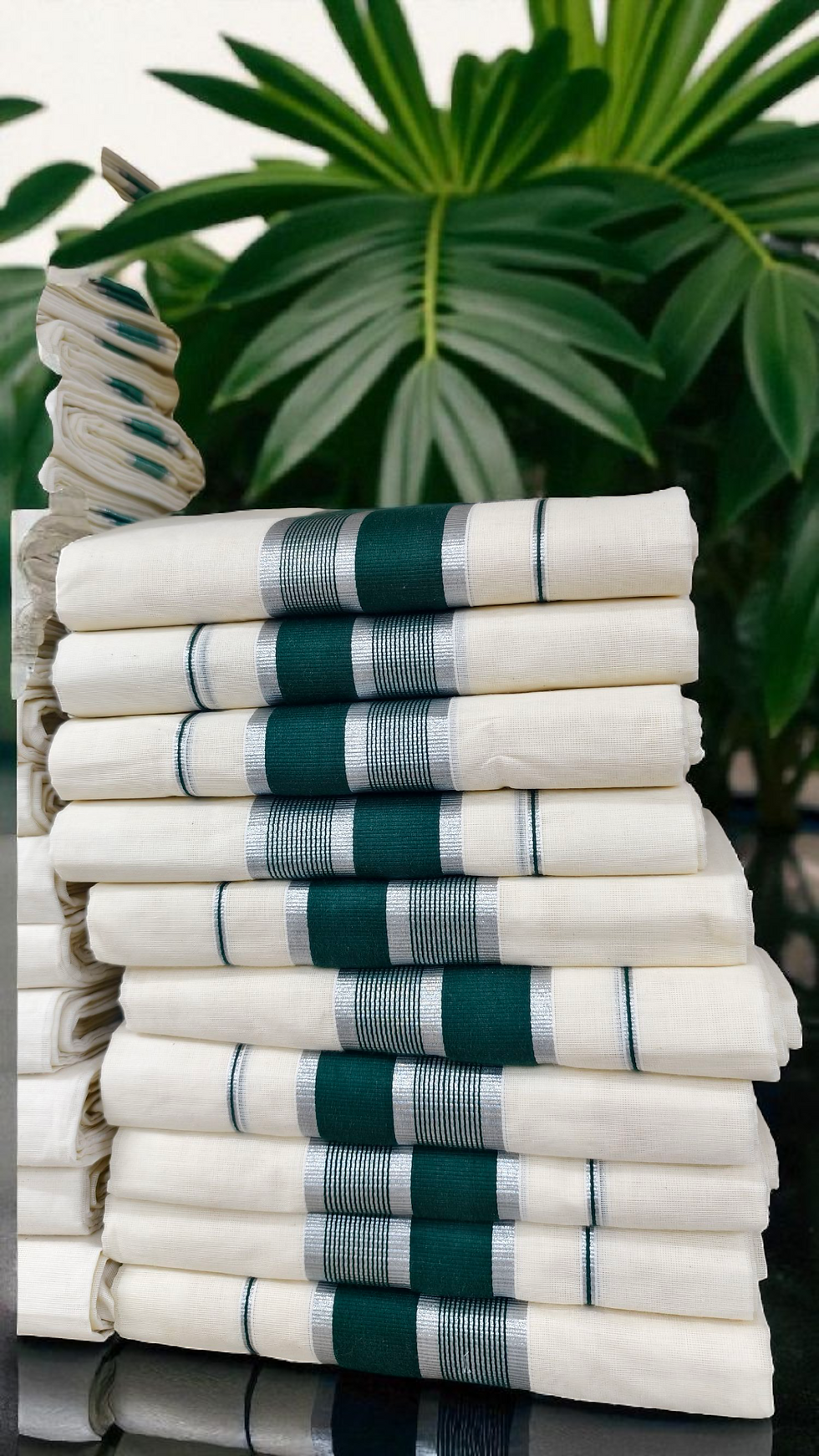 Thumbnail: Extra length Set mundu
