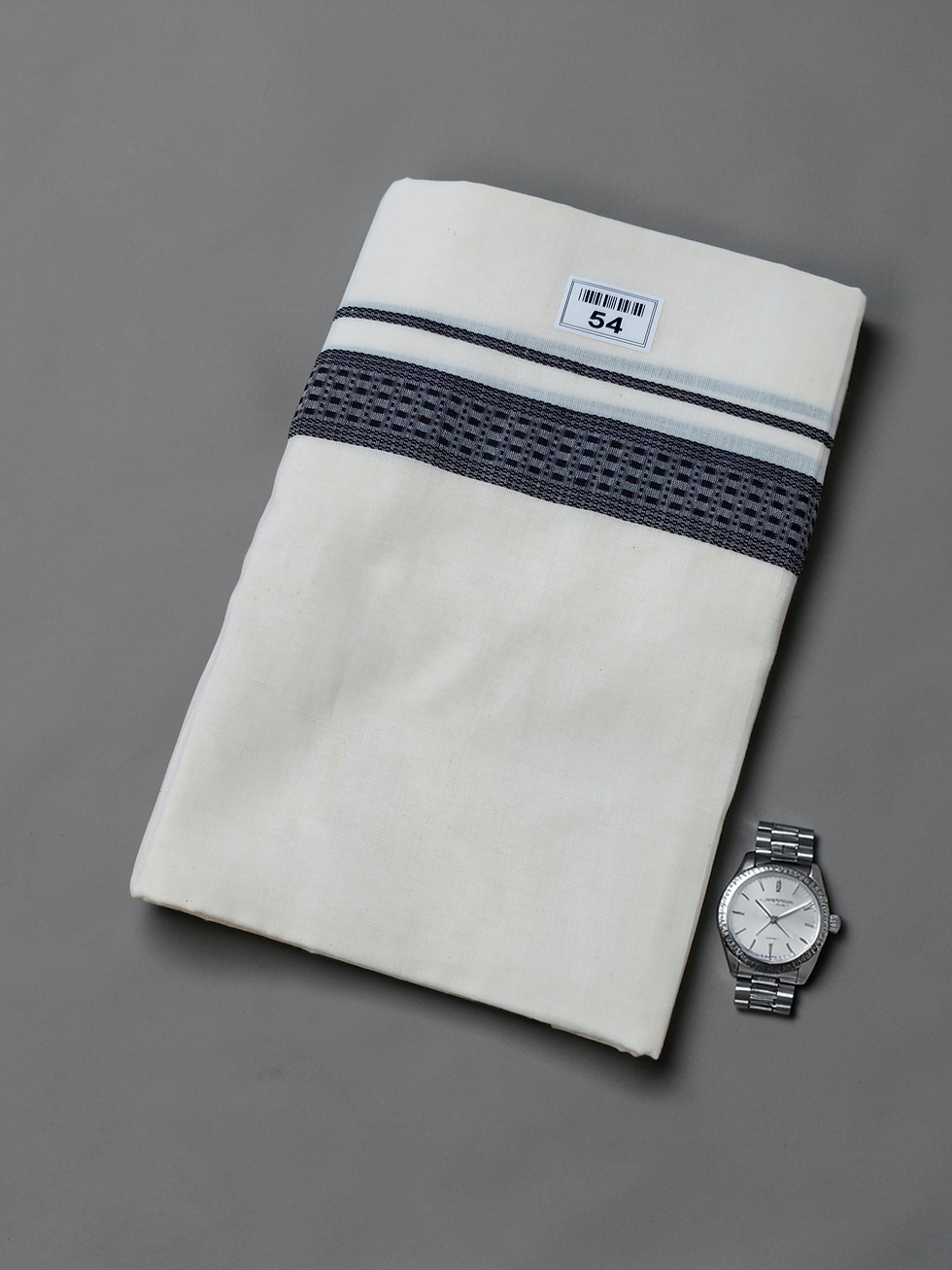 Thumbnail: Mens dhoti soft quality double mundu 4 meter