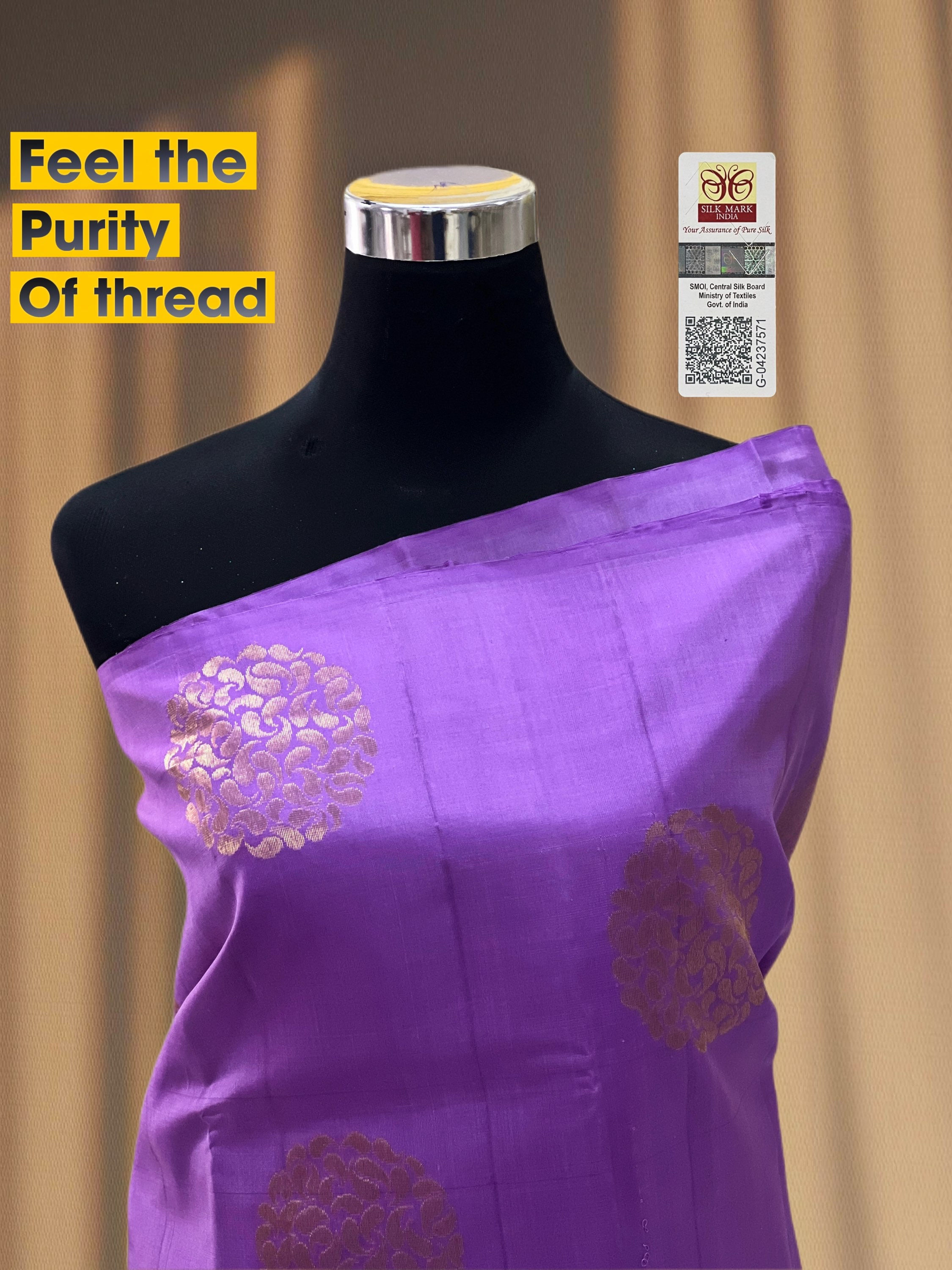 Pure Kanjipuram Silk Saree with blouse