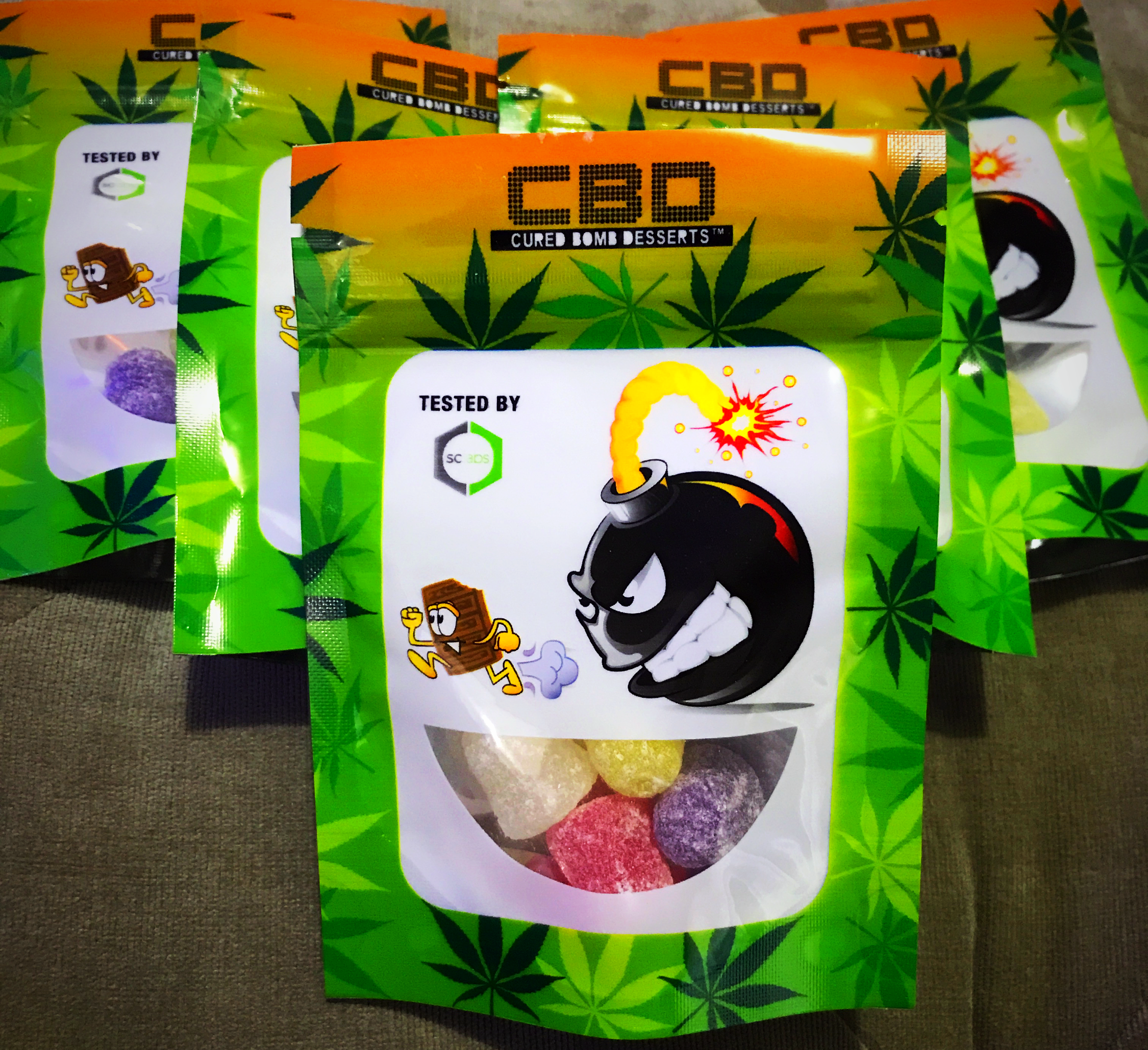Sour Gummy Cubes