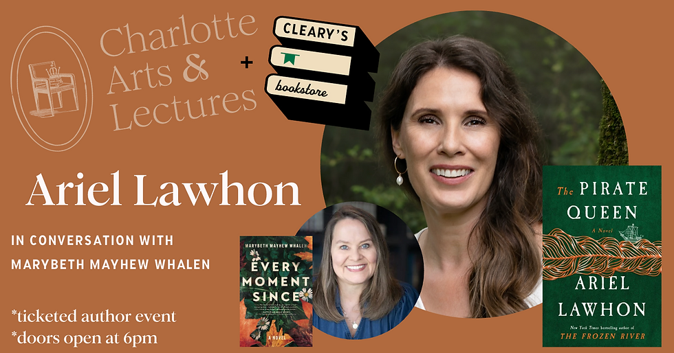 Charlotte Arts & Lectures Presents: Ariel Lawhon
