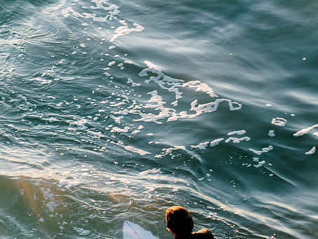 Post Storm Swell at Manhattan Beach