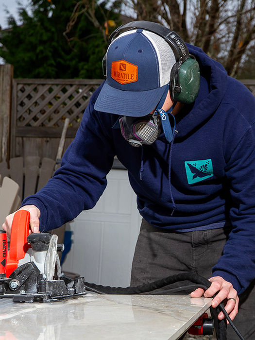 Professional Red Seal Kitchen Tile Backsplash and Floor Installers in Nanaimo, Parksville and Qualicum Beach British Columbia