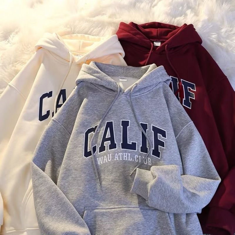 Thumbnail: American style hooded sweatshirt for men
