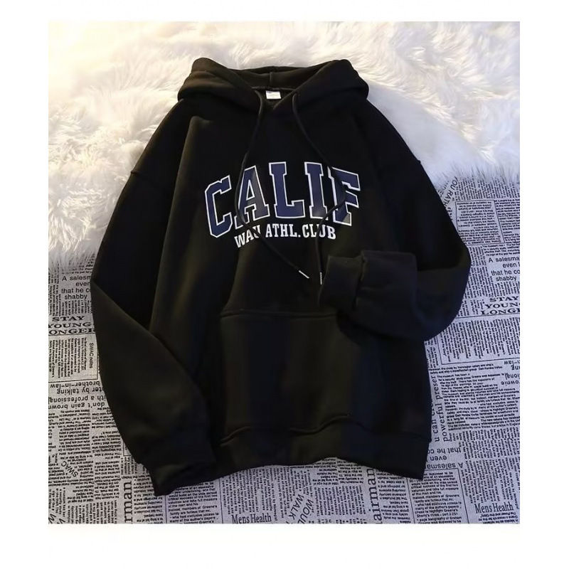 Thumbnail: American style hooded sweatshirt for men