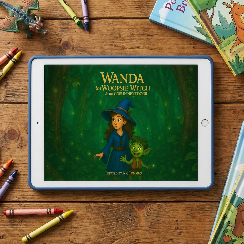 Wanda The Woopsie Witch & The Goblin Next Door