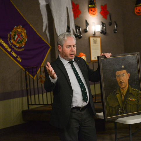 Presentation on Major John Wickey