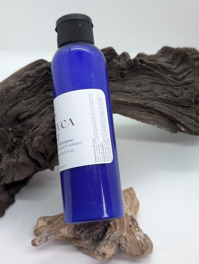 Melaleuca Mint Beard Shampoo handmade by West Five Story Natural Skincare