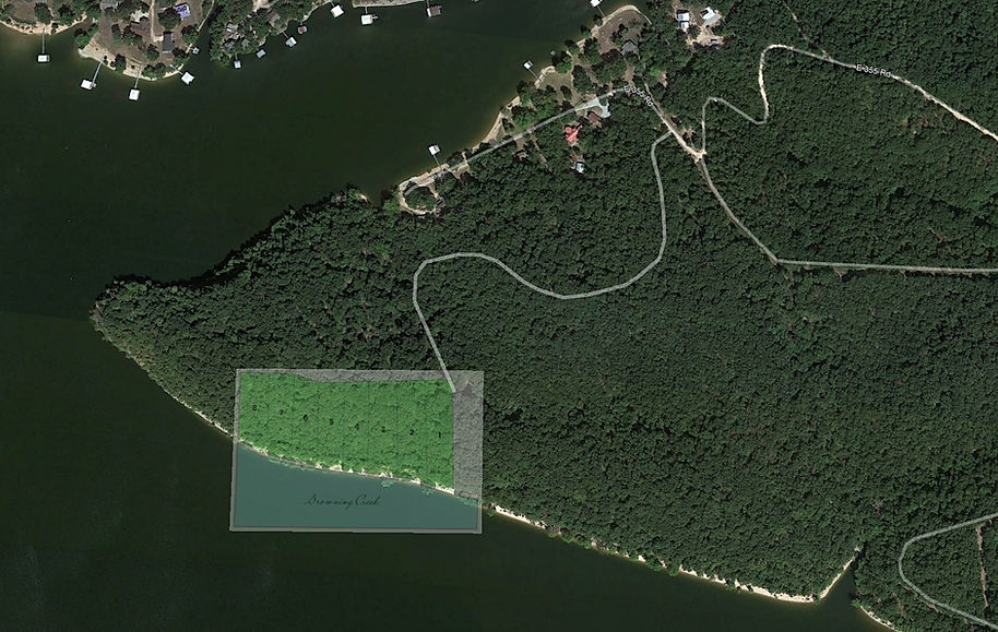 Lake Lot Layout Overlay