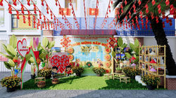 Hôi hoa xuân UBND Nguyễn Cư Trinh