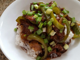 Gluten Free or Low carb Beef Teriyaki Stir fry