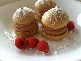 Keto | Sugar Free Cream Puffs or Profiterole (chou à la crème)