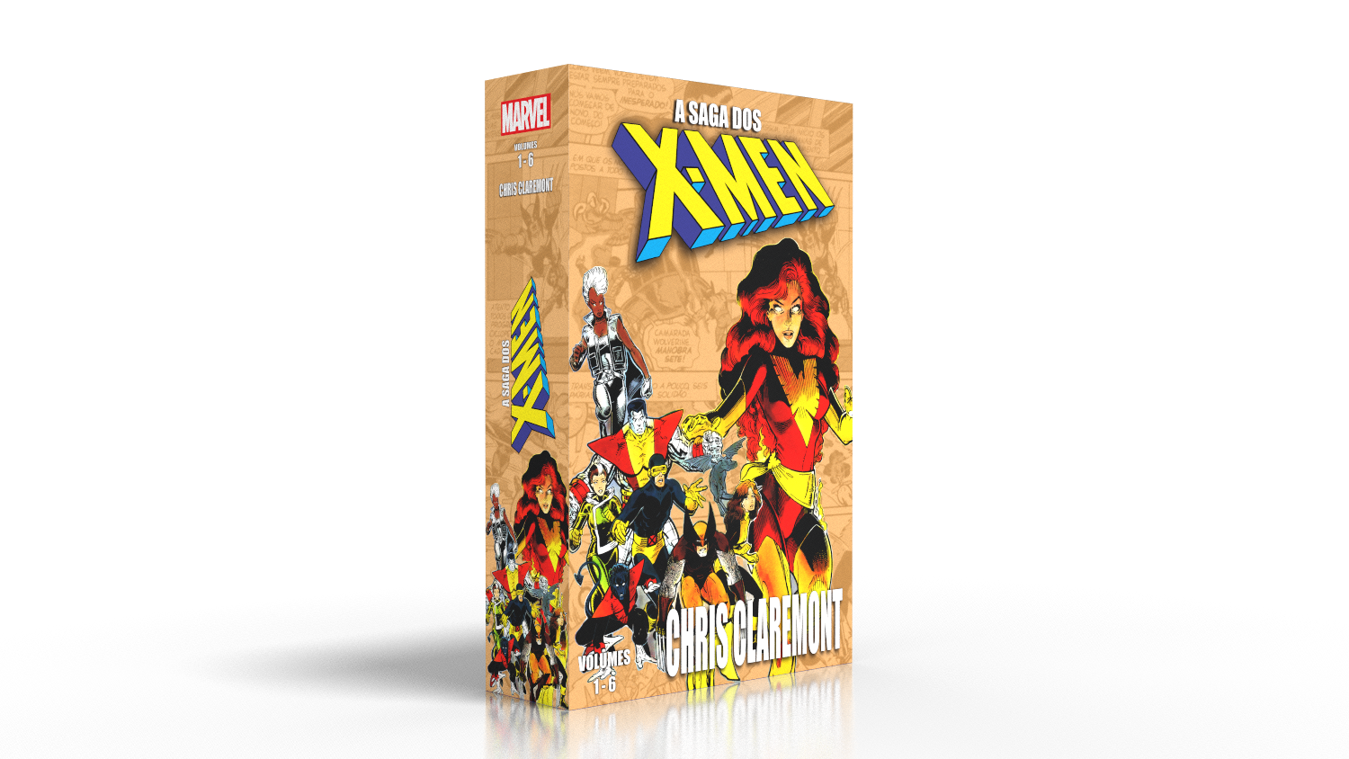 A SAGA DOS X-MEN (01 a 06)