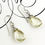 Thumbnail: Lemon Quartz Wire Wrapped Sterling Silver Earrings
