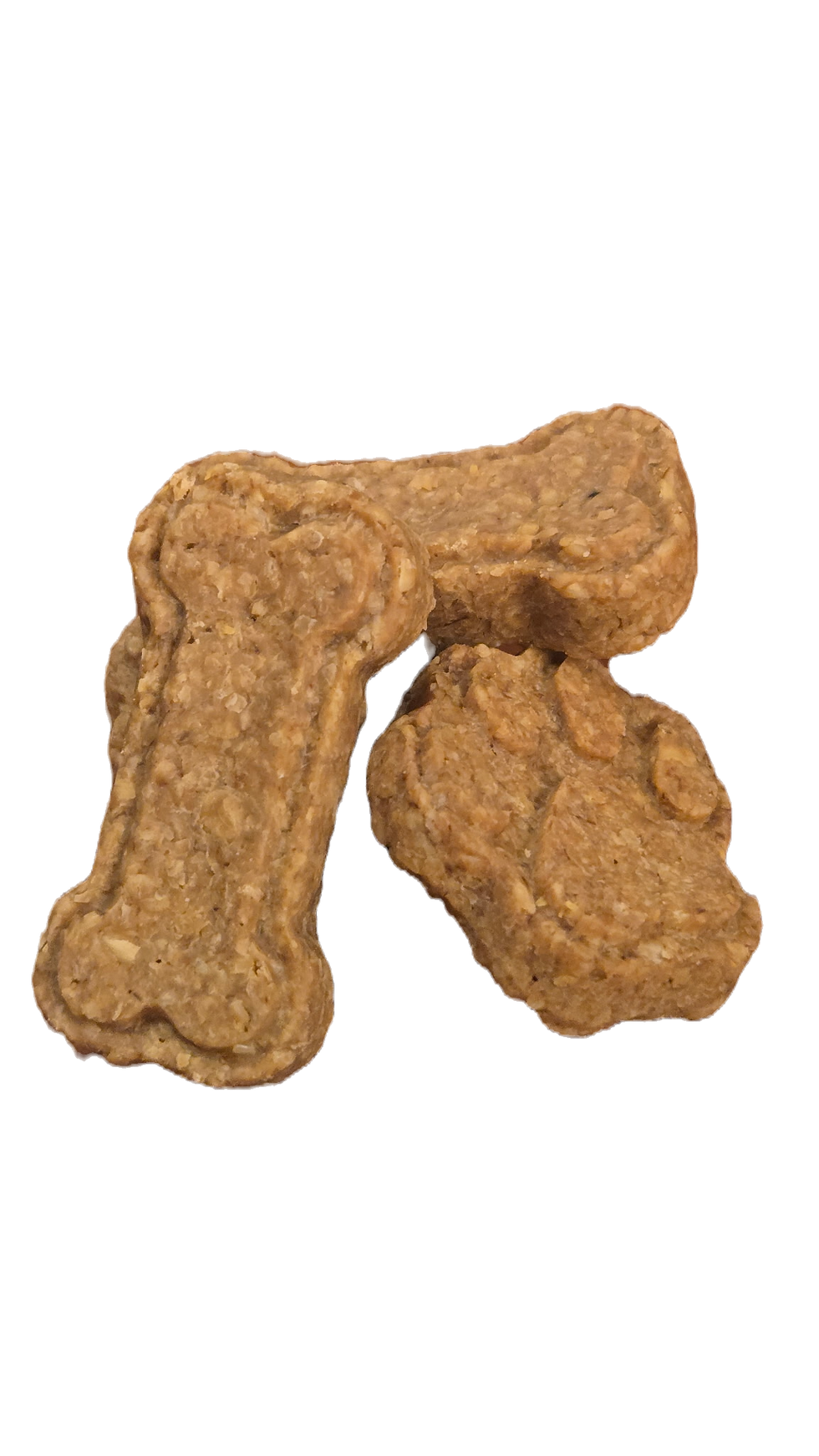 Homemade chicken broth dog biscuits natural ingredients