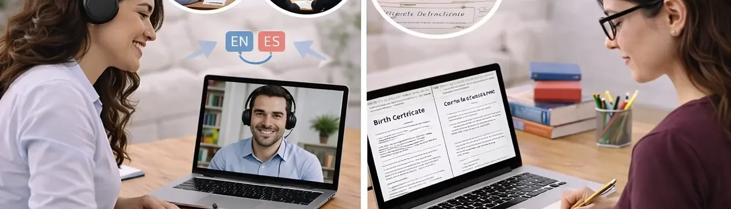 Web English School curso de traductor de inglés