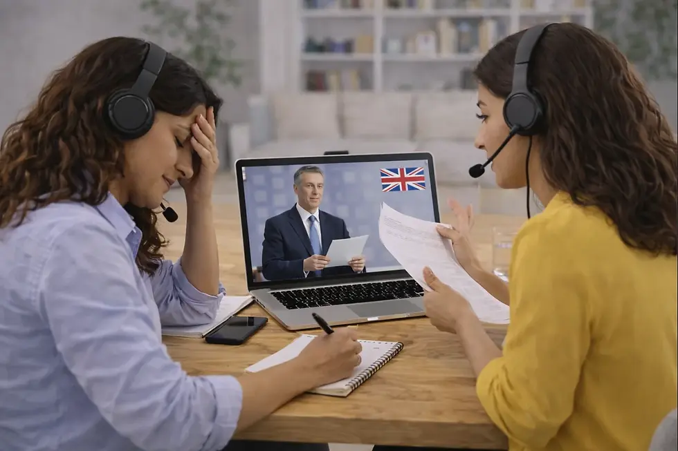 Errores comunes al practicar shadowing-