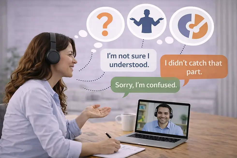 Cómo aclarar cuando no entendiste una parte