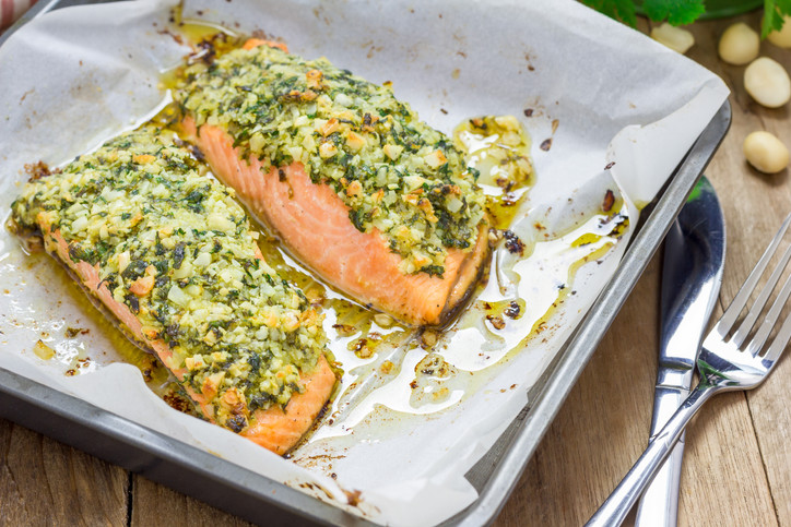 Herb Crusted Salmon