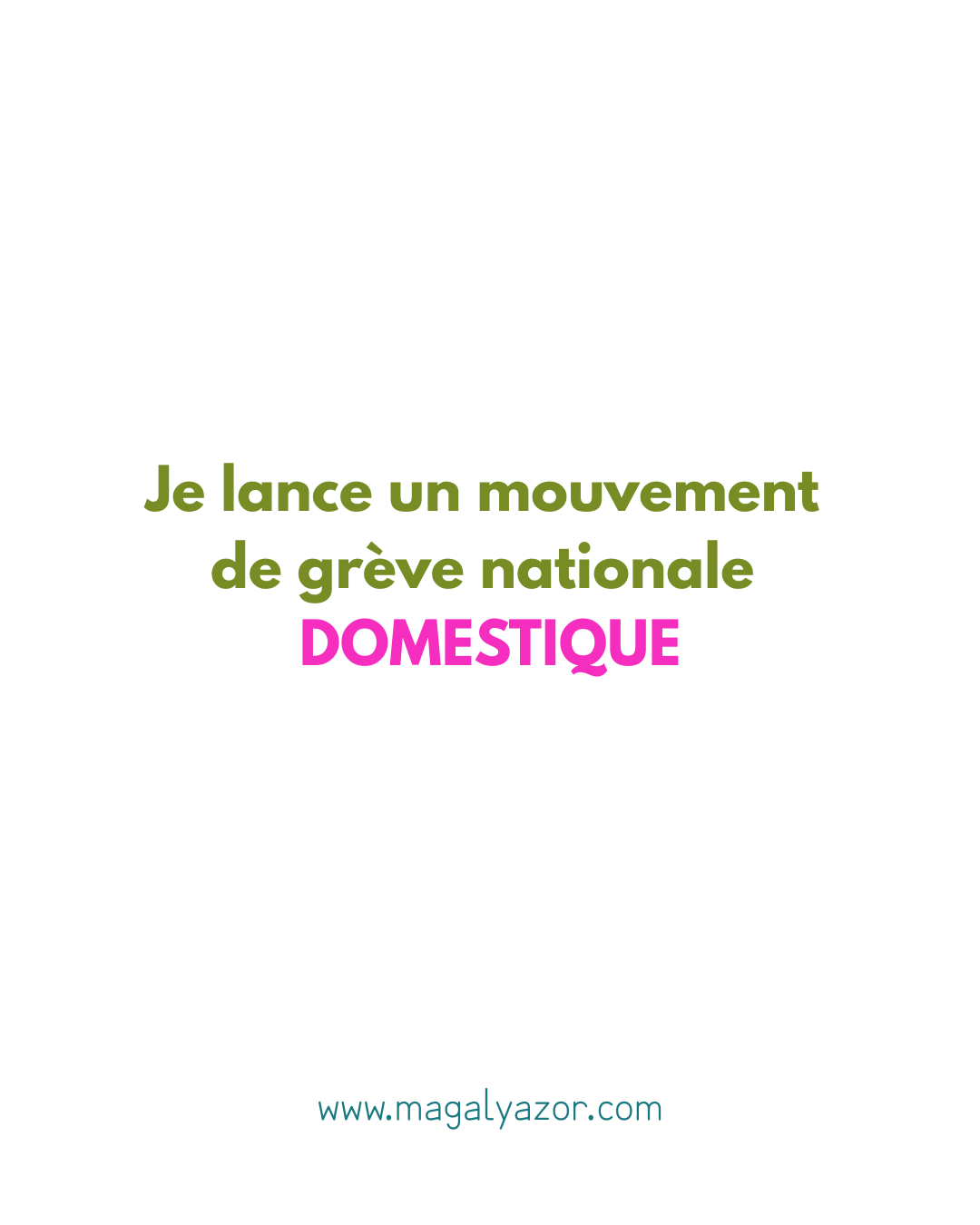 Préavis de grève domestique à imprimer