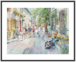 rue petit Champlain-signed web12x16