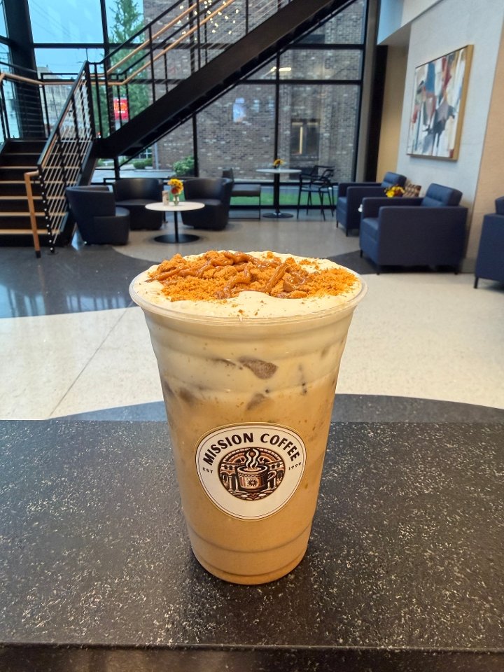 Order Cookie Butter Latte on Toast