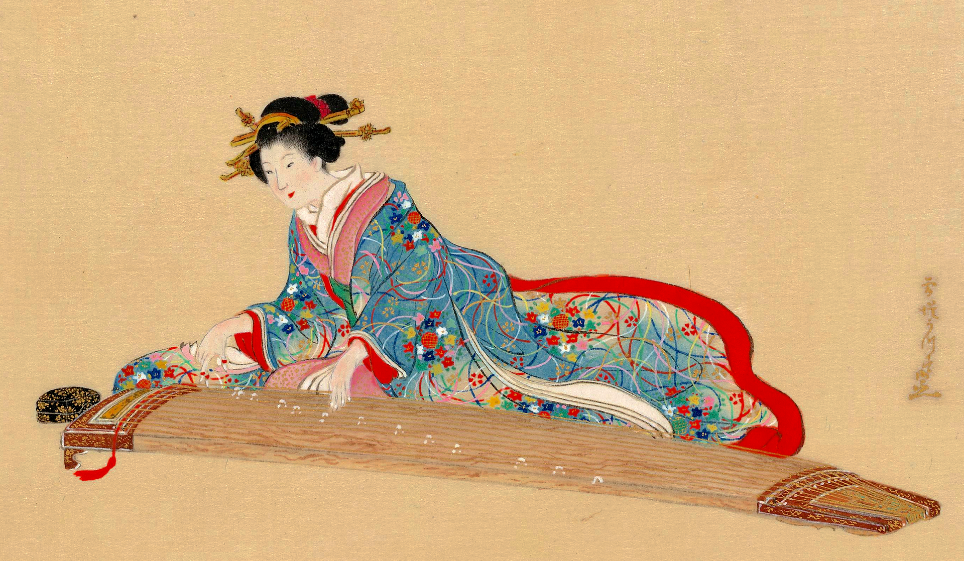 Ukiyo-e koto