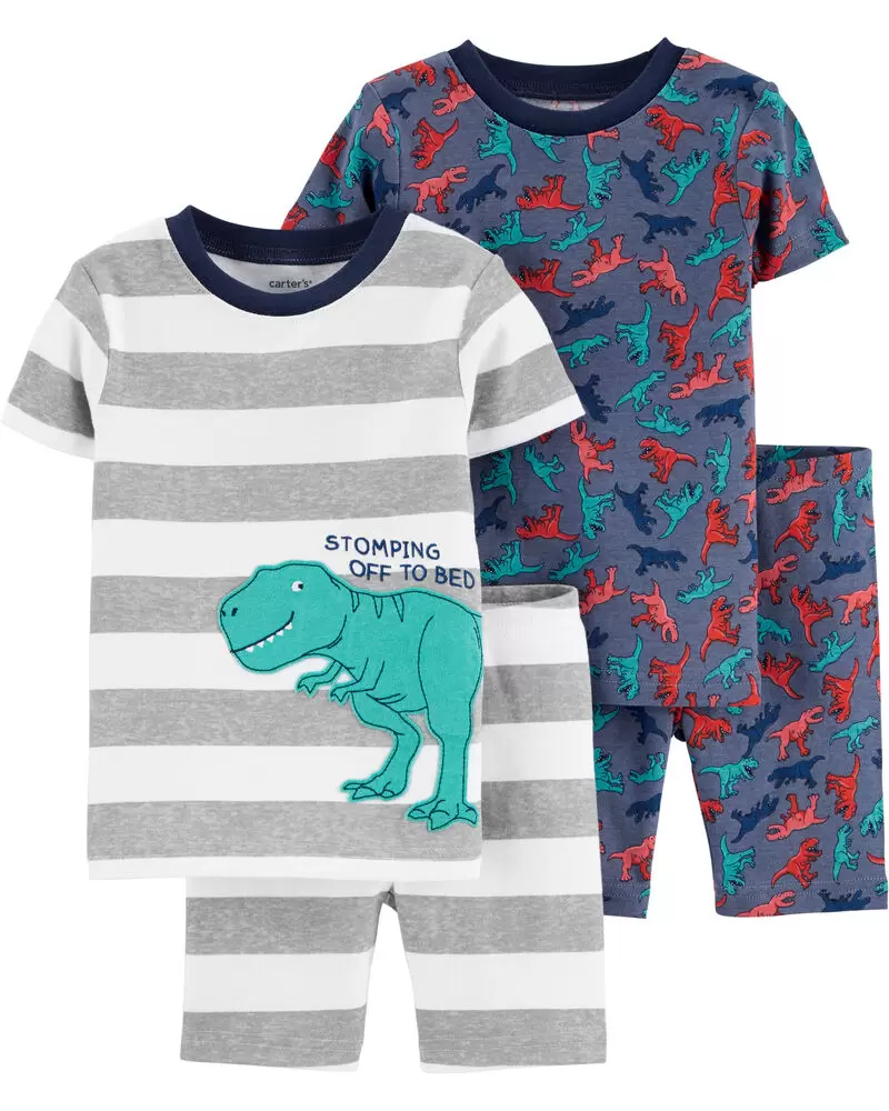 Pijama 4 piezas Carter´s T-Rex