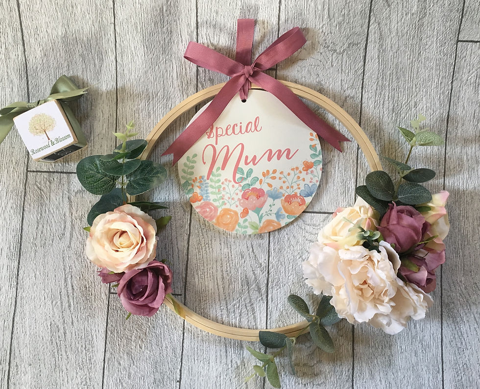 Thumbnail: Special Mum Bespoke Artificial Floral Wreath
