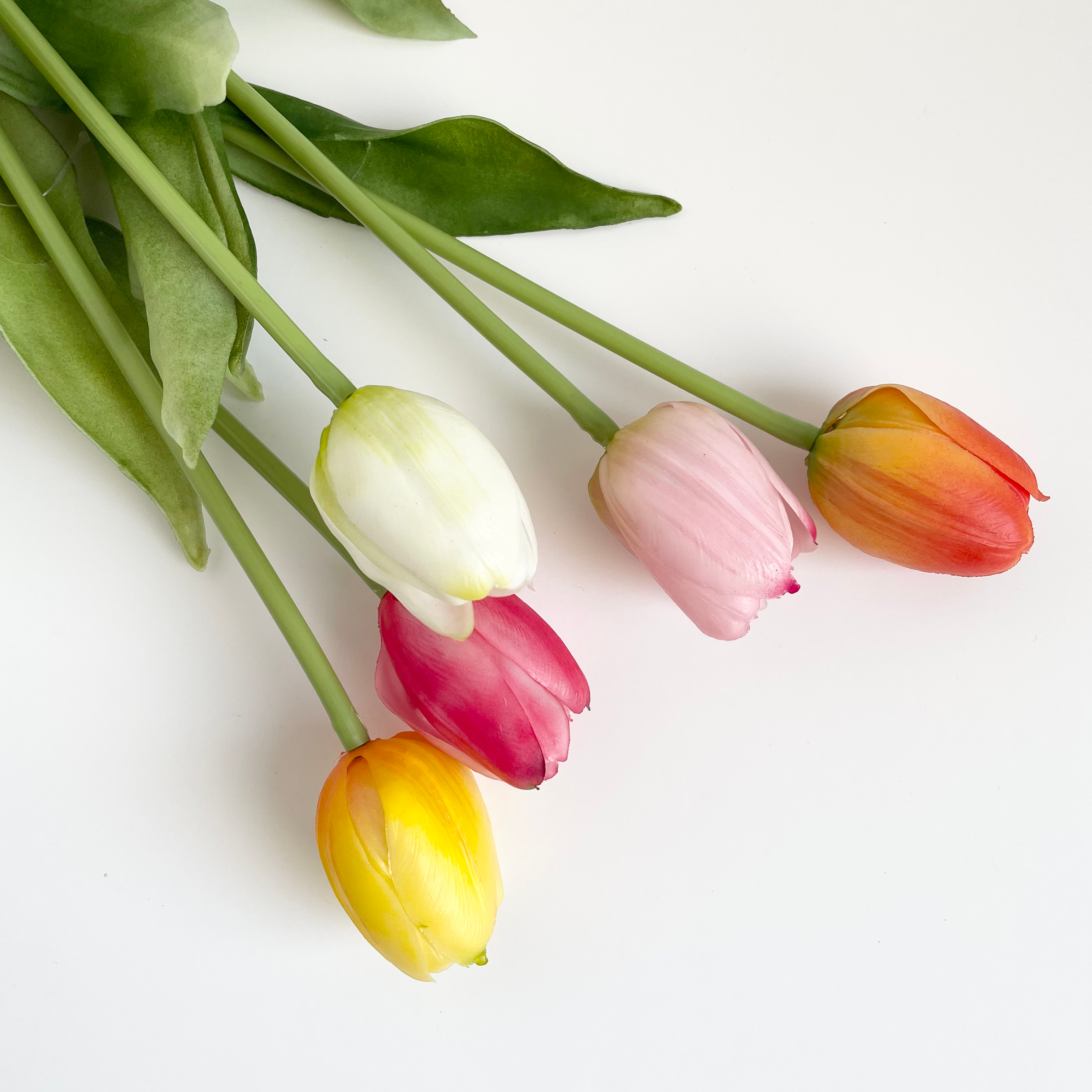 Set of 5 Artificial Tulips