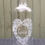 Thumbnail: Decorative Glass Bottle with etched white hart 