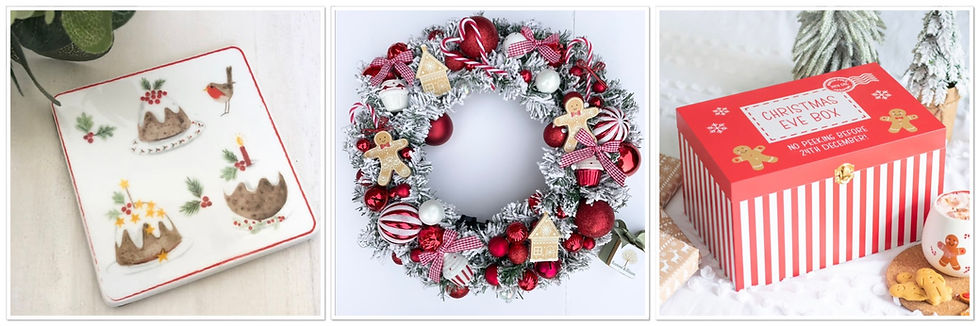Thumbnail: Handmade Pre-Lit Snowy Gingerbread, Candy Cane and Sweet Artificial Wreath