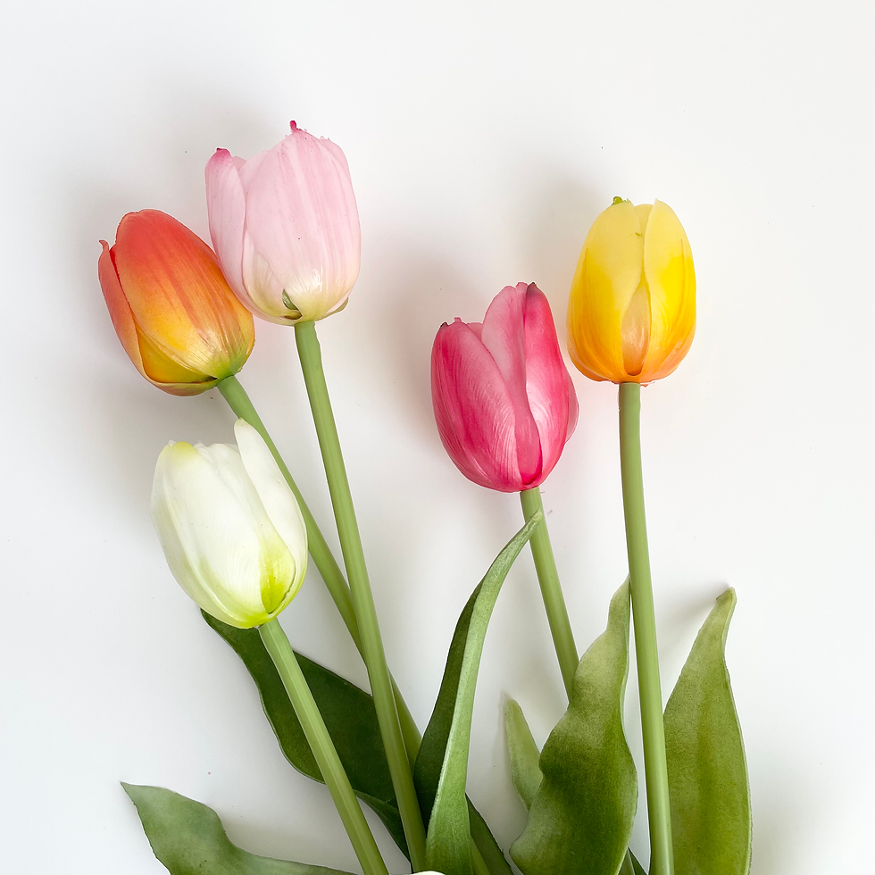 Thumbnail: Set of 5 Artificial Tulips