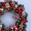 Thumbnail: Pre - Lit Handmade Gingerbread and Candy Cane Wreath.