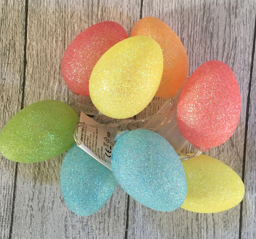 Thumbnail: 8 LED Battery Easter Egg Lights 