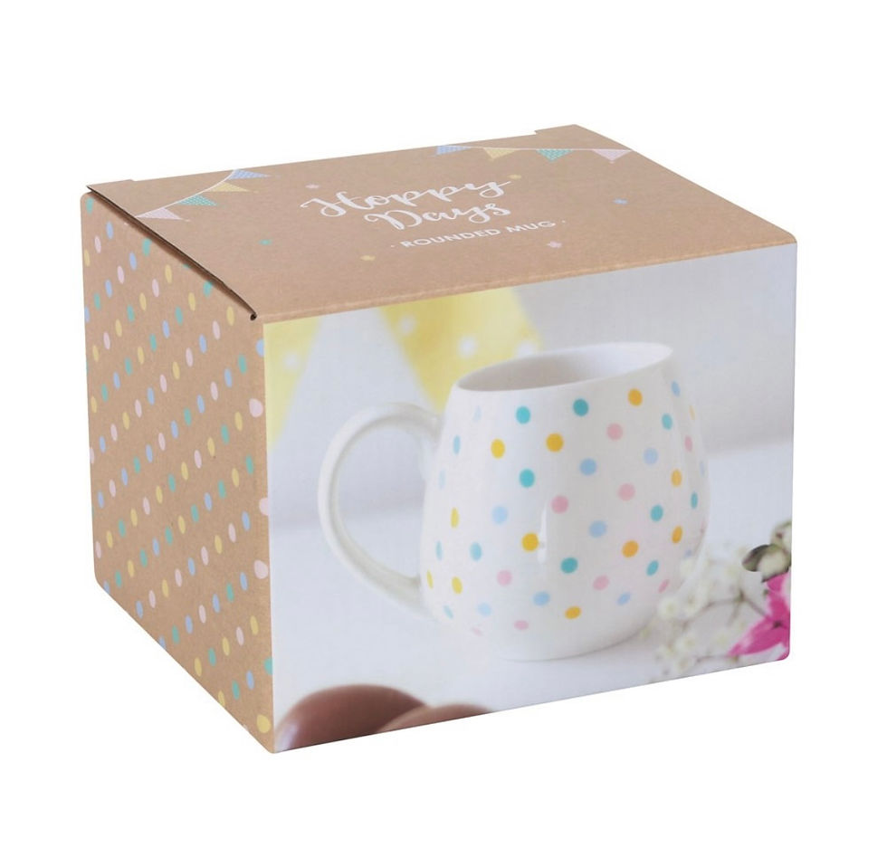 Thumbnail: Spotted Rounded Mug