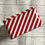 Thumbnail: Red and White Square Christmas Storage Tin