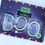 Thumbnail: Halloween "BOO" Self Inflating Foil Balloon in Silver