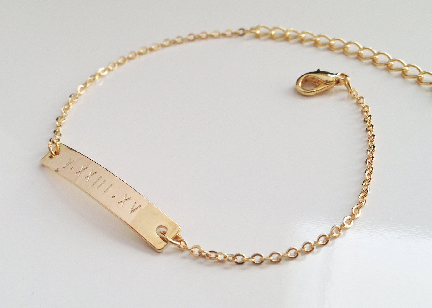 Thick Personalized Nameplates Bracelet 個人化刻字手鏈(粗)