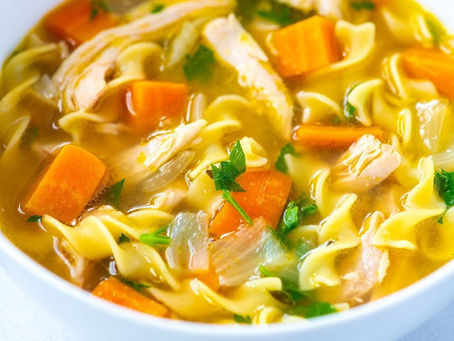 Grandma was right - chicken soup is really good for you!
