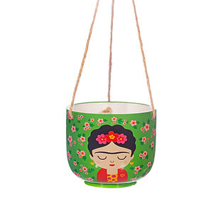 Floral Frida Hanging Planter