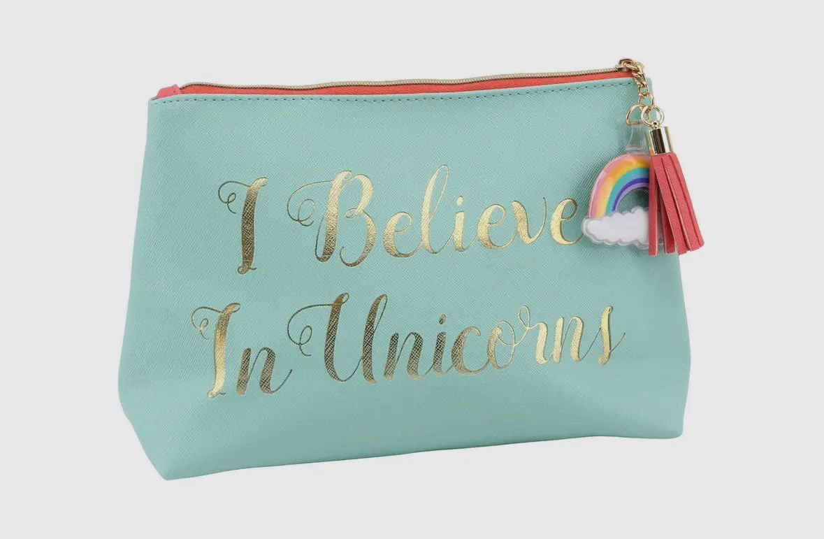 Cloud Nine 'I Believe in Unicorns' Make Up Bag